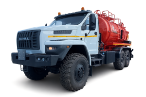 Вакуумный нефтепромысловый АКНС-10м3 на шасси Урал 4320-6952-72