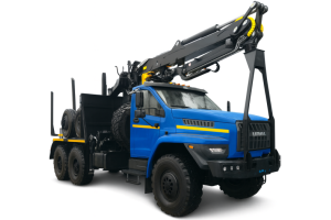 Лесовоз Урал NEXT на шасси 5557-71Е5 с ГМ VM10L74