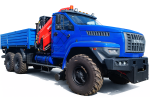 Локомобиль MART-1М с КМУ ИНМАН IM-150N на шасси Урал NEXT 4320-6952-72 6х6