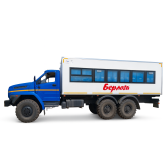 Вахтовый автобус Берлога Урал NEXT 4320-6952-72 6x6, 28 мест 