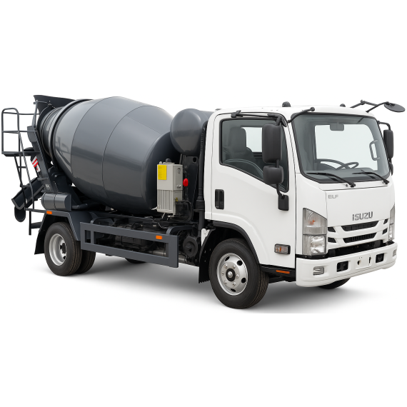 Автобетоносмеситель ISUZU QL1043BUHAY 4х2 3м3 