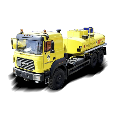Бензовоз АЦ-12 на шасси Урал-М 6×6 (бескапотный) — ГК Вертикаль
