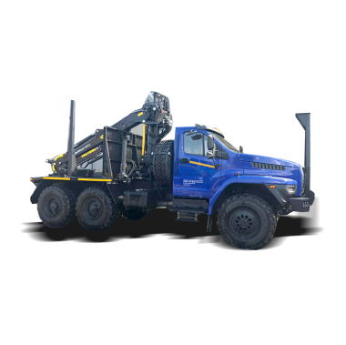 Лесовоз Урал NEXT 6×6 — ГК Вертикаль