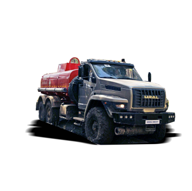 Автотопливозаправщик АТЗ-8, АТЗ-10, АТЗ-16 на шасси Урал NEXT 6×6 — ГК Вертикаль